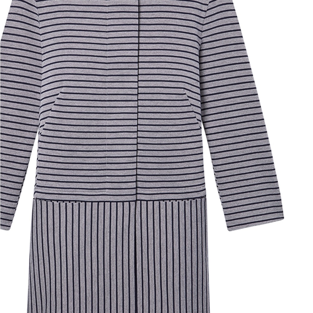 CAbi Gray Striped Blazer - Picture 2 of 3